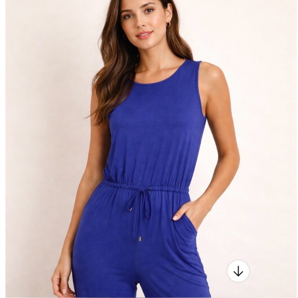 Royal Blue Jumpsuit